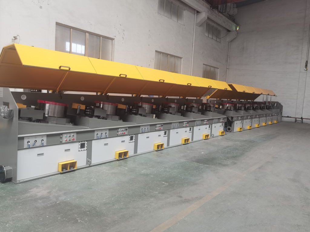 straight line wire drawing machine