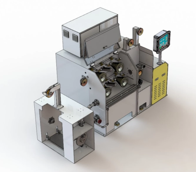 The Custom Shaped Wire Line, also known as shaped wire drawing equipment or wire rolling equipment, is used to produce special shapes of wires. It is suitable for raw materials of various metal materials, including carbon steel, stainless steel, copper wire, alloy wire, silver-plated wire, silver-plated copper wire, titanium wire, titanium alloy, nickel-titanium alloy, niobium-titanium alloy wire, etc.