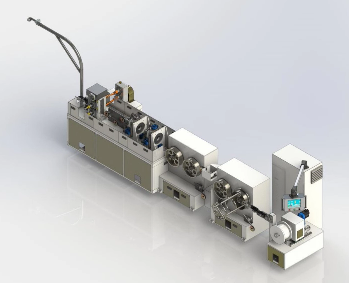 The Custom Shaped Wire Line, also known as shaped wire drawing equipment or wire rolling equipment, is used to produce special shapes of wires. It is suitable for raw materials of various metal materials, including carbon steel, stainless steel, copper wire, alloy wire, silver-plated wire, silver-plated copper wire, titanium wire, titanium alloy, nickel-titanium alloy, niobium-titanium alloy wire, etc.