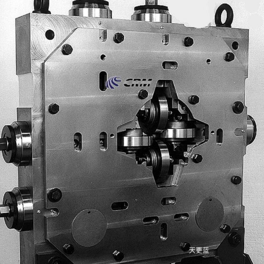 Rolling cassette for producing stainless steel shaped wires