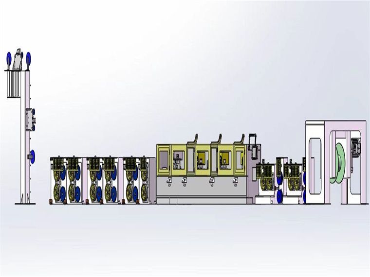 wire flattening mill machine